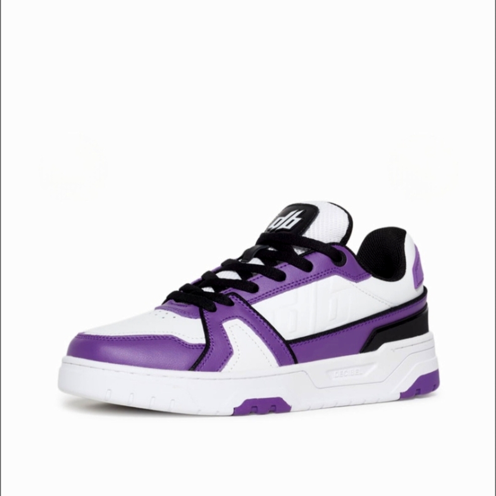 Decibel Men's Purple, White, & Black Sneakers Size 9.5 Men's/11 Women's - *NIB*